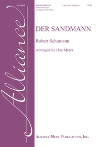 Der Sandmann Two-Part choral sheet music cover Thumbnail